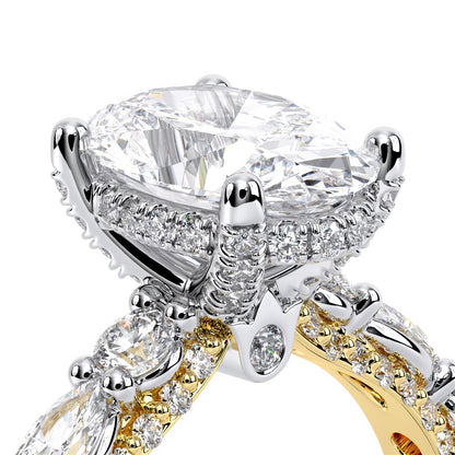 Verragio Pave Oval Engagement Ring