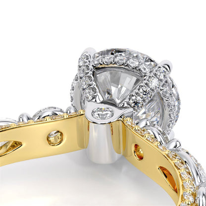 Verragio Pave Round Engagement Ring
