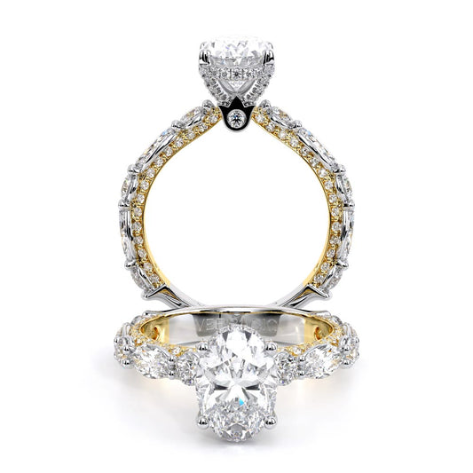 Verragio Pave Oval Engagement Ring