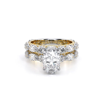 Verragio Pave Oval Engagement Ring