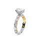 Verragio Pave Oval Engagement Ring