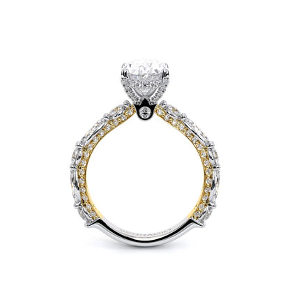 Verragio Pave Oval Engagement Ring