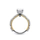 Verragio Pave Oval Engagement Ring