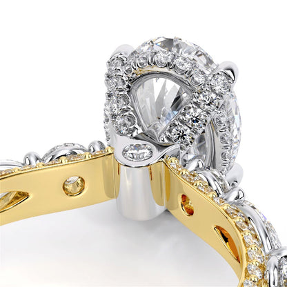 Verragio Pave Oval Engagement Ring