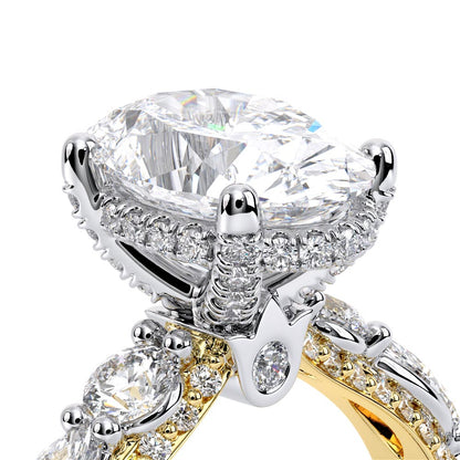 Verragio Pave Oval Engagement Ring