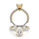 Verragio Pave Oval Engagement Ring