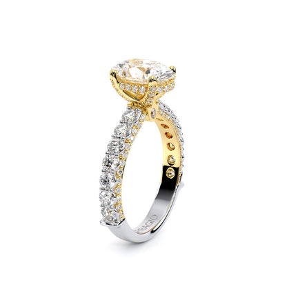 Verragio Pave Oval Engagement Ring