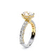 Verragio Pave Oval Engagement Ring