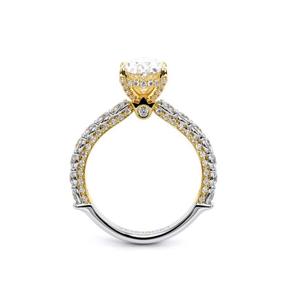 Verragio Pave Oval Engagement Ring