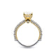Verragio Pave Oval Engagement Ring