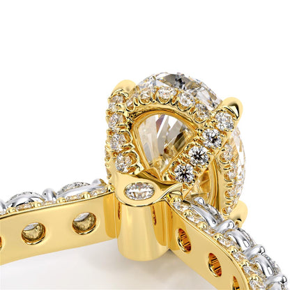 Verragio Pave Oval Engagement Ring