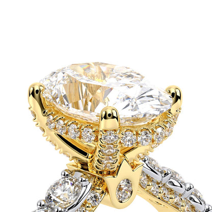 Verragio Pave Oval Engagement Ring