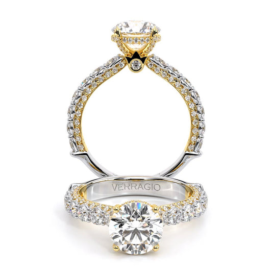 Verragio Pave Round Engagement Ring