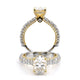 Verragio Pave Oval Engagement Ring