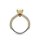 Verragio Pave Oval Engagement Ring