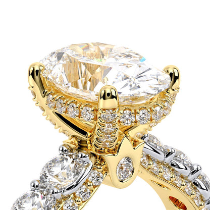 Verragio Pave Oval Engagement Ring
