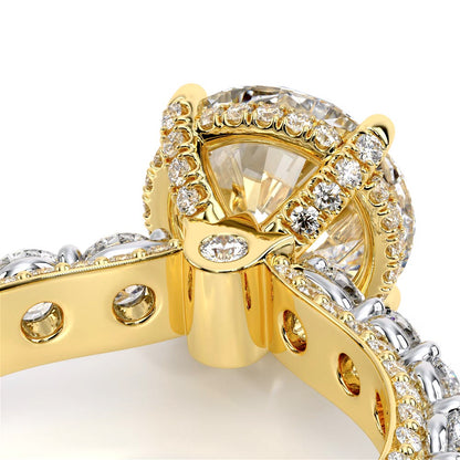 Verragio Pave Round Engagement Ring