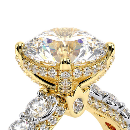 Verragio Pave Round Engagement Ring