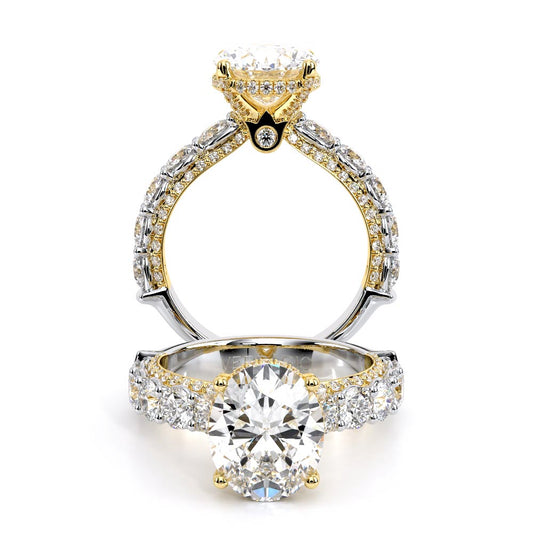Verragio Pave Oval Engagement Ring
