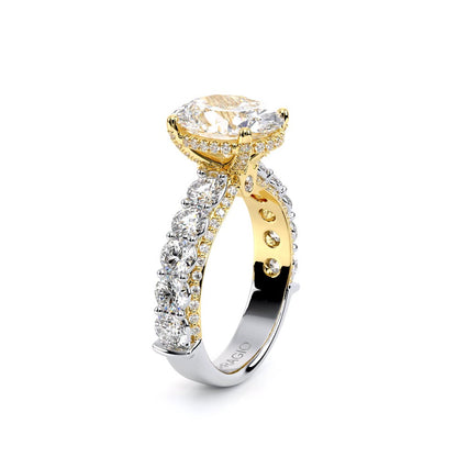 Verragio Pave Oval Engagement Ring