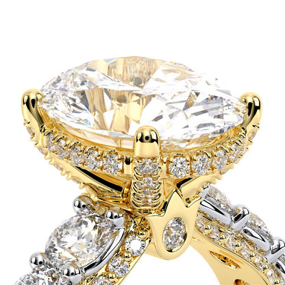 Verragio Pave Oval Engagement Ring