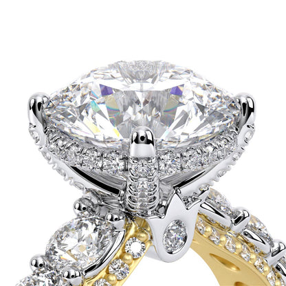 Verragio Pave Round Engagement Ring
