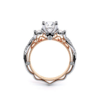 Verragio Three-Stone Round Engagement Ring