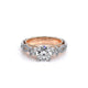 Verragio Three-Stone Round Engagement Ring