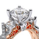 Verragio Three-Stone Round Engagement Ring