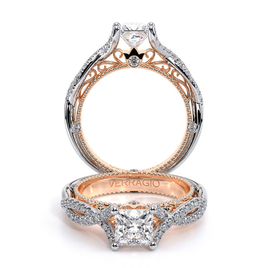 Verragio Vintage Princess Engagement Ring