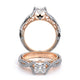 Verragio Vintage Princess Engagement Ring