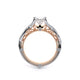 Verragio Vintage Princess Engagement Ring