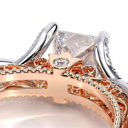 Verragio Vintage Princess Engagement Ring