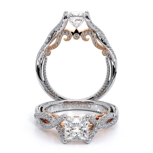 Verragio Pave Princess Engagement Ring