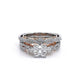 Verragio Three-Stone Princess Engagement Ring