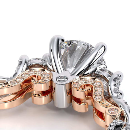 Verragio Three-Stone Round Engagement Ring