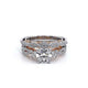 Verragio Three-Stone Round Engagement Ring