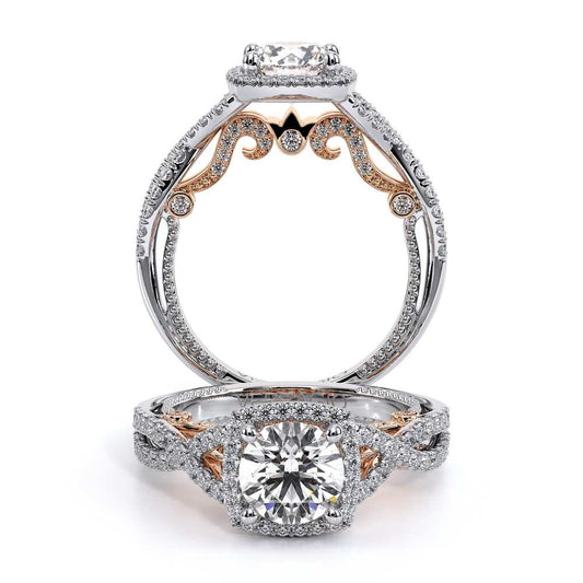 Verragio Halo Cushion Engagement Ring