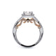Verragio Halo Cushion Engagement Ring