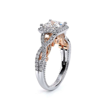 Verragio Halo Princess Engagement Ring