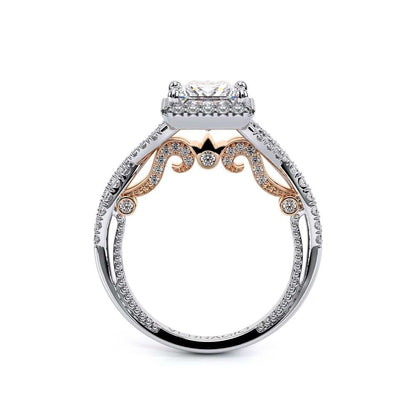 Verragio Halo Princess Engagement Ring