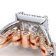 Verragio Halo Princess Engagement Ring