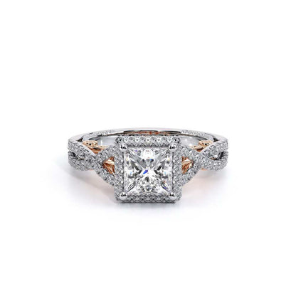 Verragio Halo Princess Engagement Ring