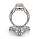 Verragio Halo Round Engagement Ring