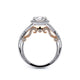 Verragio Halo Round Engagement Ring