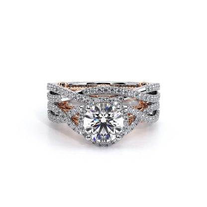 Verragio Halo Round Engagement Ring