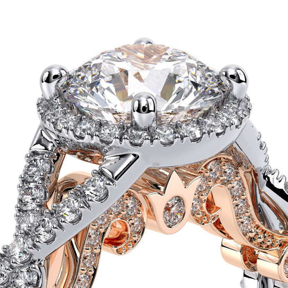 Verragio Halo Round Engagement Ring