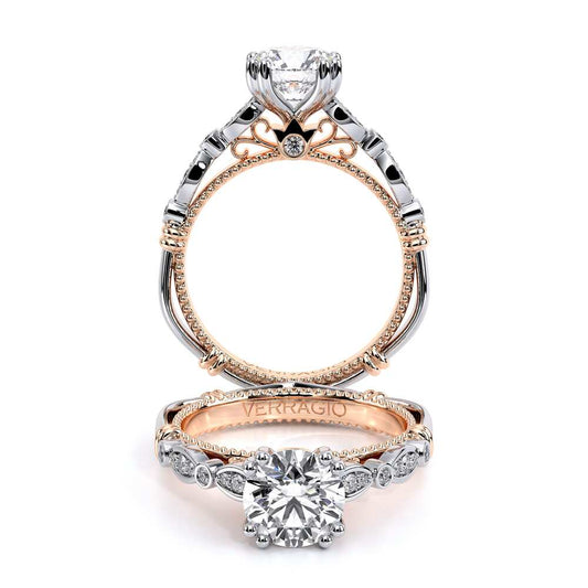 Verragio Vintage Round Engagement Ring