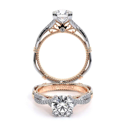Verragio Pave Round Engagement Ring