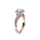Verragio Halo Cushion Engagement Ring